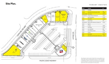 6200-6252 E Pacific Coast Hwy, Long Beach, CA for lease Site Plan- Image 1 of 1