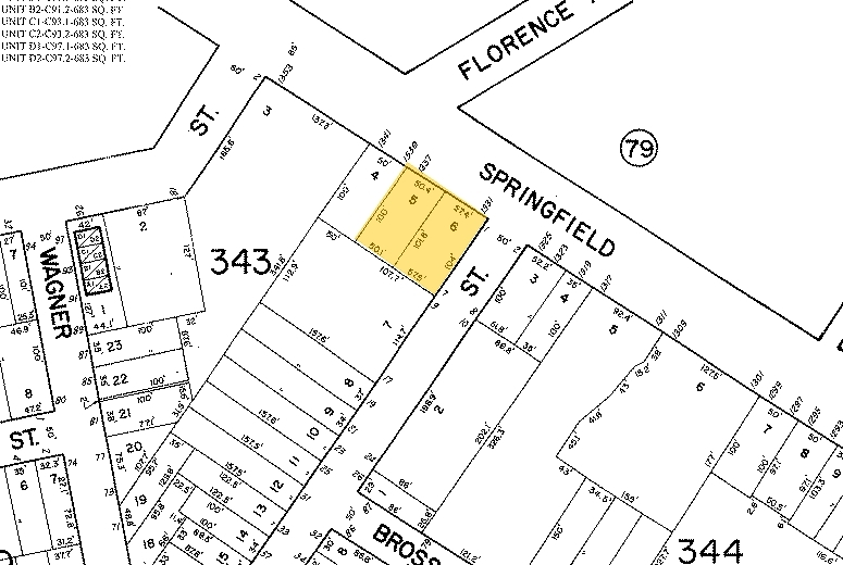 1331 Springfield Ave, Irvington, NJ for sale Plat Map- Image 1 of 2