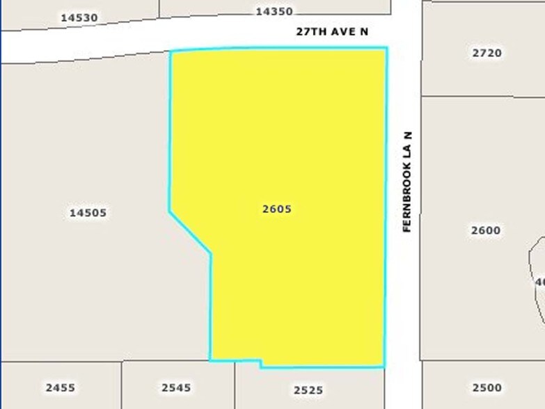 2605 Fernbrook Ln N, Plymouth, MN for lease - Plat Map - Image 2 of 11