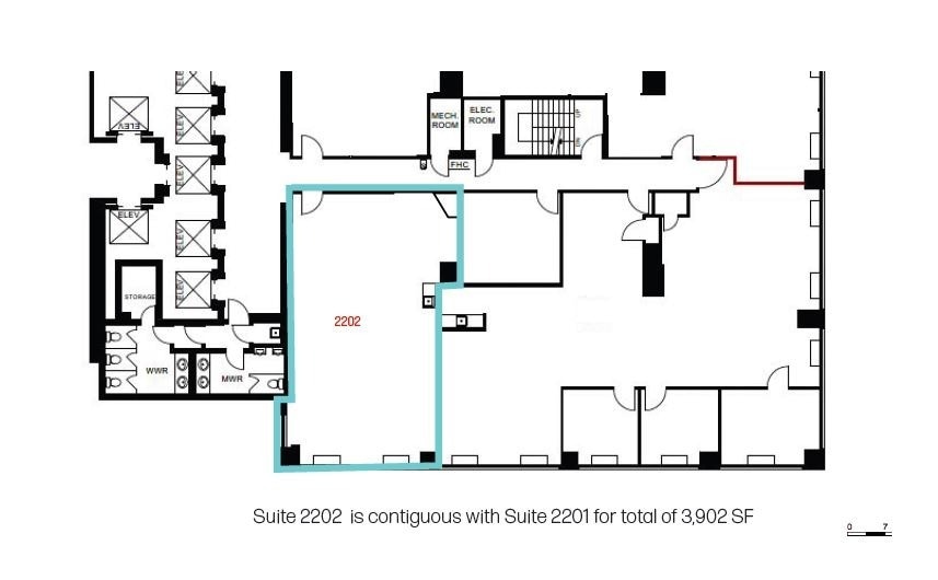 700 Bay St, Toronto, ON for lease Floor Plan- Image 1 of 1