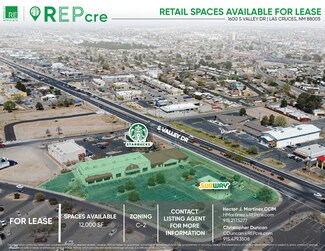 Plus de détails pour 1600 S Valley Dr, Las Cruces, NM - Commerce de détail à louer