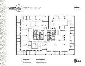 9450 W Bryn Mawr Ave, Rosemont, IL à louer Plan d’étage- Image 1 de 1