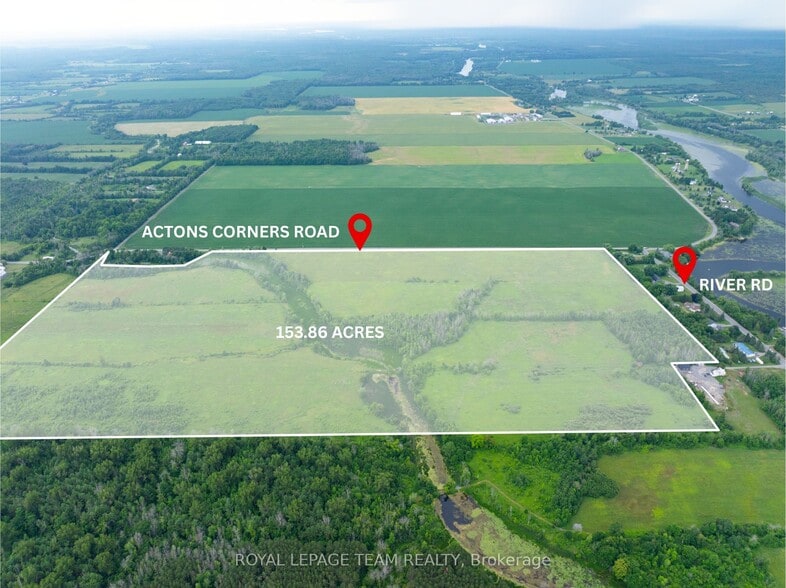 210 Actons Corners Rd, Kemptville, ON à vendre - Aérien - Image 2 de 6