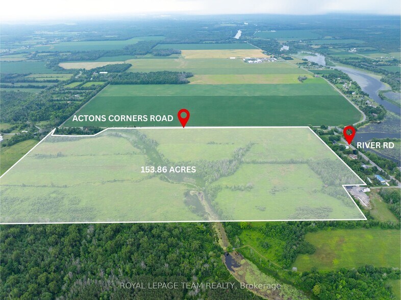 210 Actons Corners Rd, Kemptville, ON à vendre - Aérien - Image 2 de 6