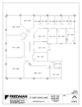 21 E Long Lake Rd, Bloomfield Hills, MI for lease Floor Plan- Image 1 of 2