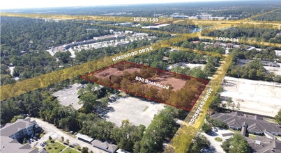 800 Rockmead Dr, Kingwood, TX - AÉRIEN  Vue de la carte