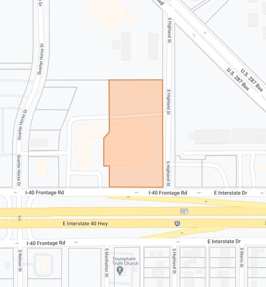 2915 E Interstate 40, Amarillo, TX for sale - Plat Map - Image 1 of 60