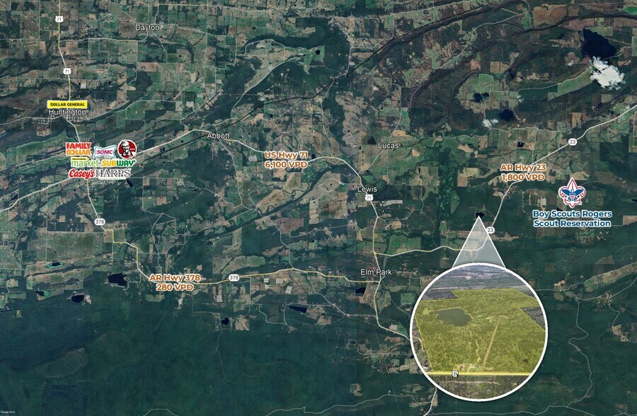 460 Cahinnio Rd, Booneville, AR à vendre - Photo du bâtiment - Image 2 de 21