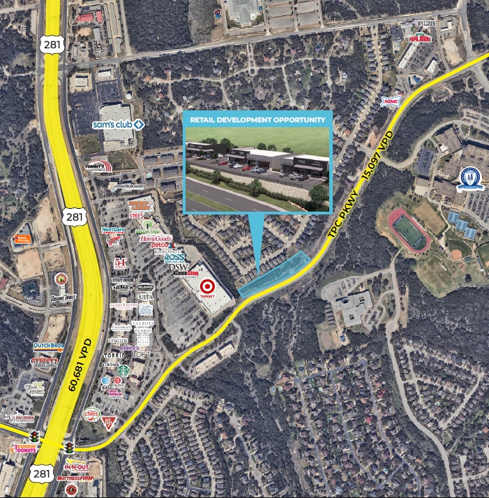 2911 TPC Parkway, San Antonio, TX à vendre Photo principale- Image 1 de 3