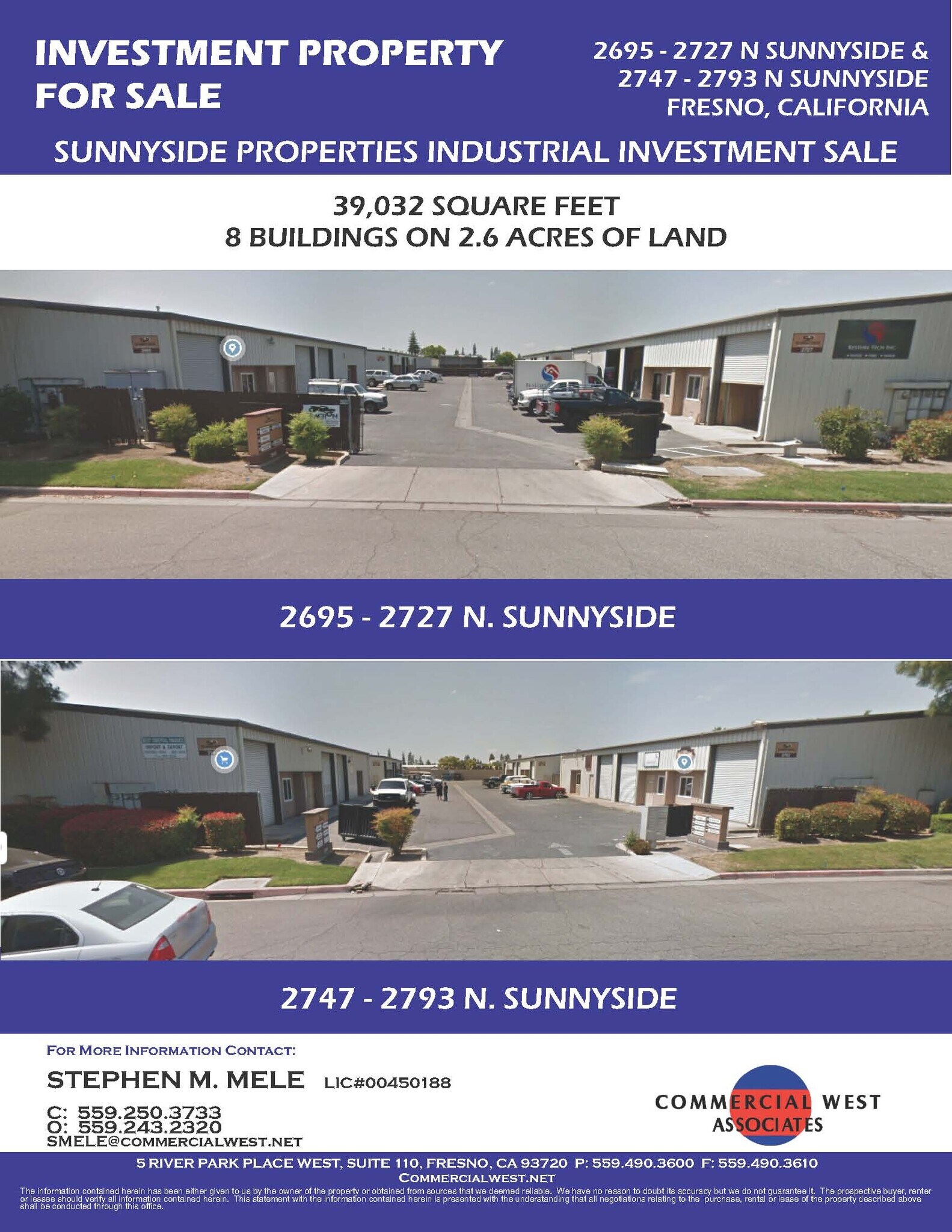 2747 N Sunnyside Ave, Fresno, CA à vendre Photo du bâtiment- Image 1 de 3