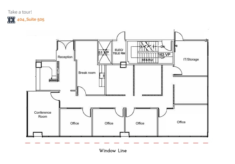 404 Camino del Rio S, San Diego, CA à louer Plan d’étage- Image 1 de 1