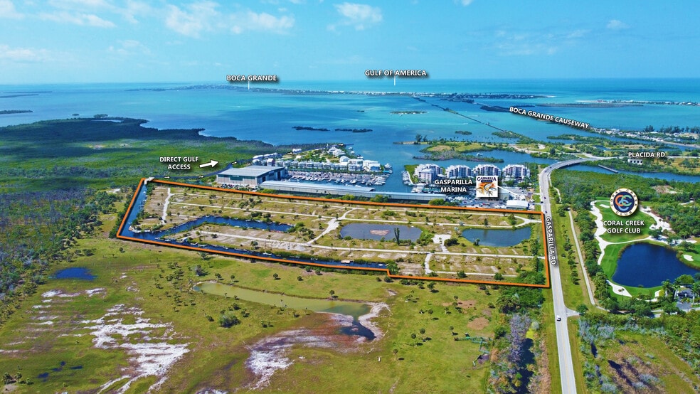 2001 Gasparilla Rd, Placida, FL for sale - Aerial - Image 2 of 3