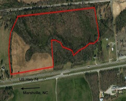 5113-B1 W Hwy 74, Marshville, NC à vendre Aérien- Image 1 de 2