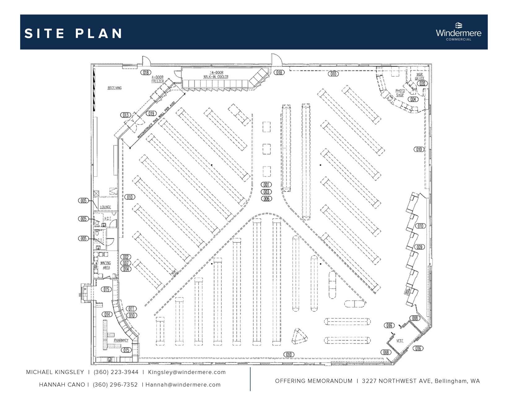 3227 Northwest Ave, Bellingham, WA à louer Plan de site- Image 1 de 1