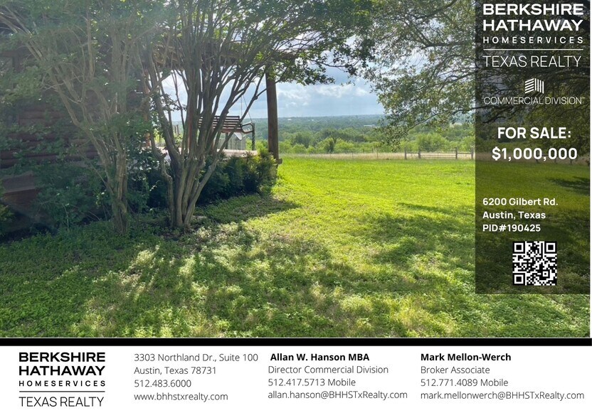 6200 Gilbert Rd, Austin, TX à vendre - Photo du bâtiment - Image 1 de 13