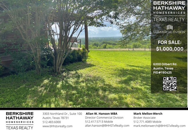 Plus de détails pour 6200 Gilbert Rd, Austin, TX - Terrain à vendre