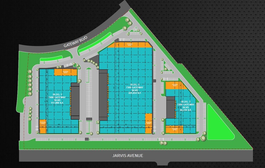 7300 Gateway Blvd, Newark, CA à vendre - Plan de site - Image 1 de 1