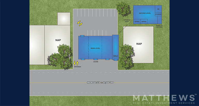 4873-4877 Melrose Ave, Los Angeles, CA for lease - Building Photo - Image 3 of 9