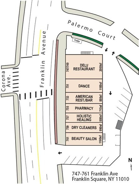 747-761 Franklin Ave, Franklin Square, NY à vendre - Photo du bâtiment - Image 2 de 2