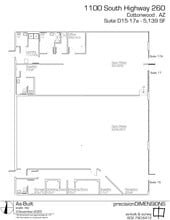 1100 S Highway 260, Cottonwood, AZ à louer Plan de site- Image 2 de 6