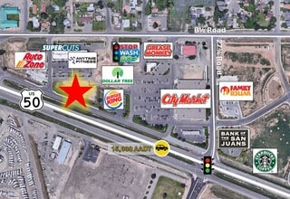 2744 US Hwy 50, Grand Junction, CO - Aerial  map view