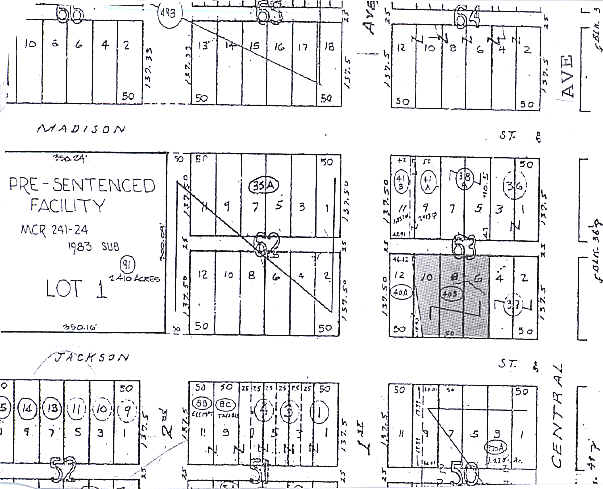 20 W Jackson St, Phoenix, AZ for lease - Plat Map - Image 2 of 16