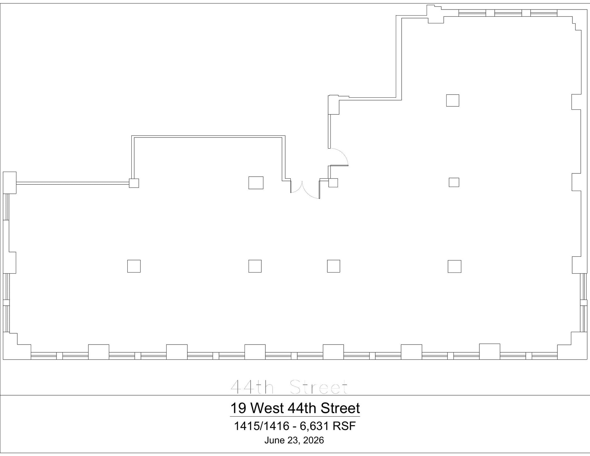 19 W 44th St, New York, NY for lease Interior Photo- Image 1 of 2