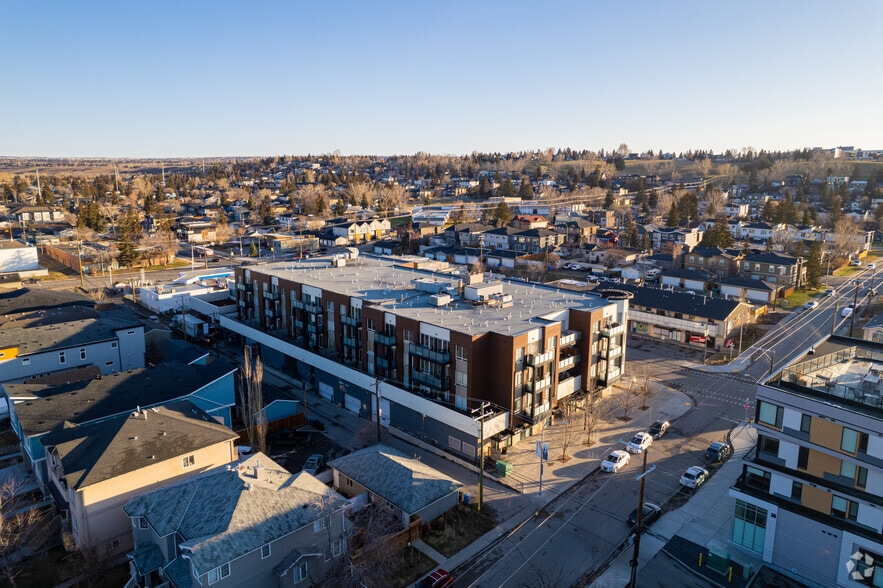 4611 Bowness Rd NW, Calgary, AB for lease - Aerial - Image 3 of 8