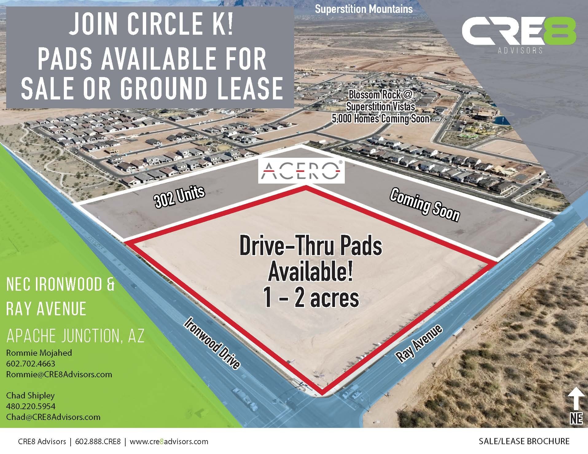NEC Ironwood & Ray Rd, Apache Junction, AZ à louer Photo du bâtiment- Image 1 de 7