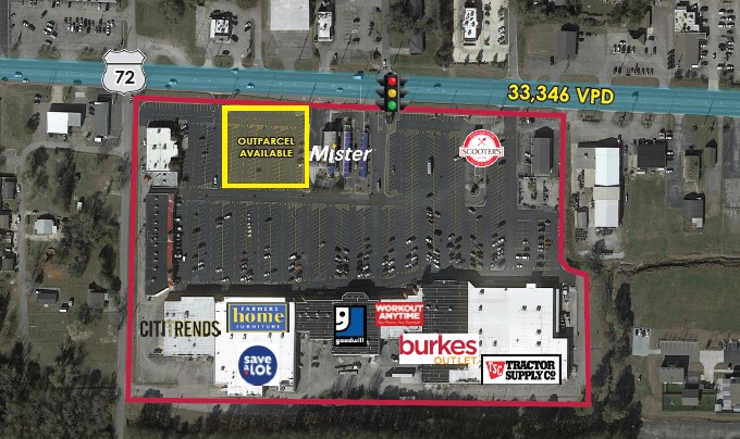 601-661 US Highway 72 W, Athens, AL for lease Primary Photo- Image 1 of 5