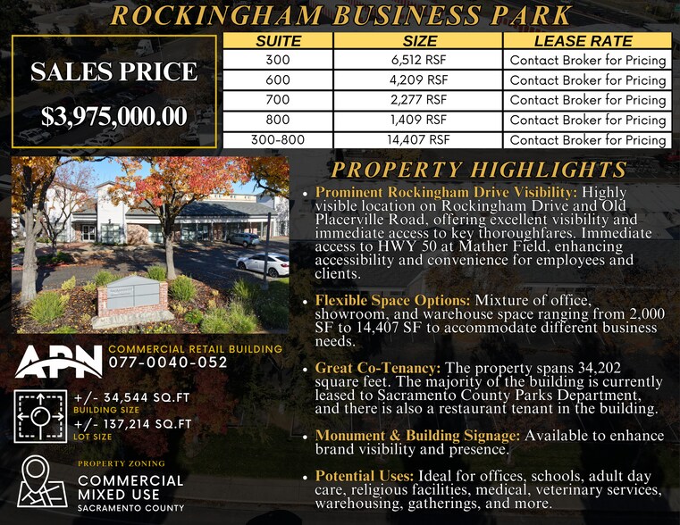 10361 Rockingham Dr, Sacramento, CA à louer - Photo du bâtiment - Image 2 de 7