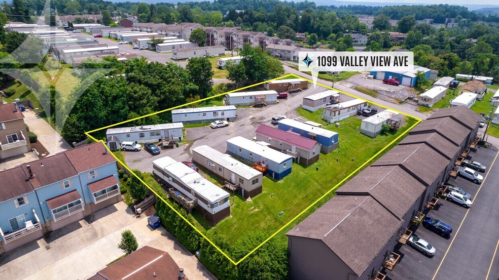 1099 Valley View Ave, Morgantown, WV for sale - Aerial - Image 2 of 11