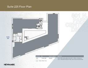 801 Parkcenter Dr, Santa Ana, CA for lease Floor Plan- Image 1 of 1