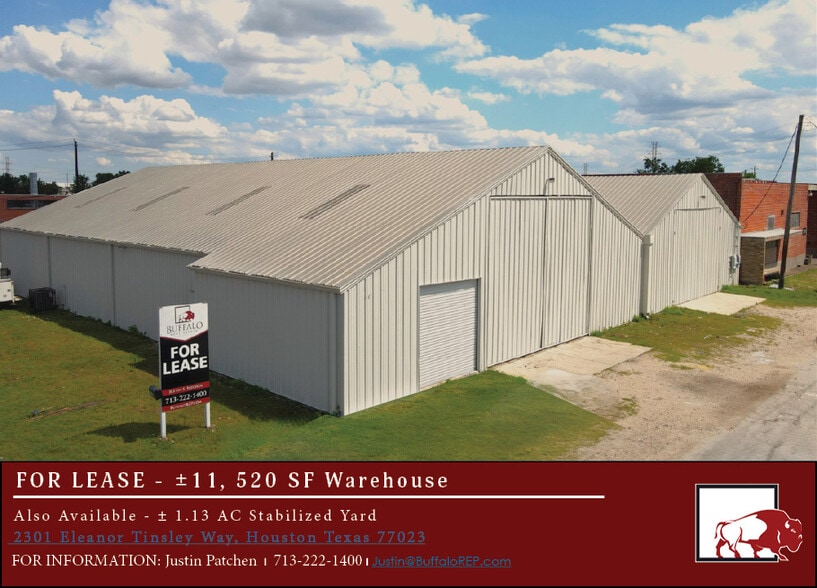 2301 Eleanor Tinsley Way, Houston, TX for lease - Building Photo - Image 1 of 6