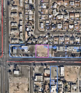 Plus de détails pour 1330 Owens ave, Las Vegas, NV - Terrain à vendre