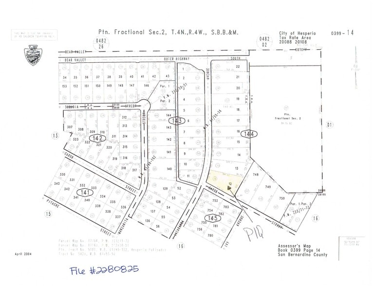 Jacaranda Ave, Hesperia, CA à vendre - Photo du bâtiment - Image 2 de 2