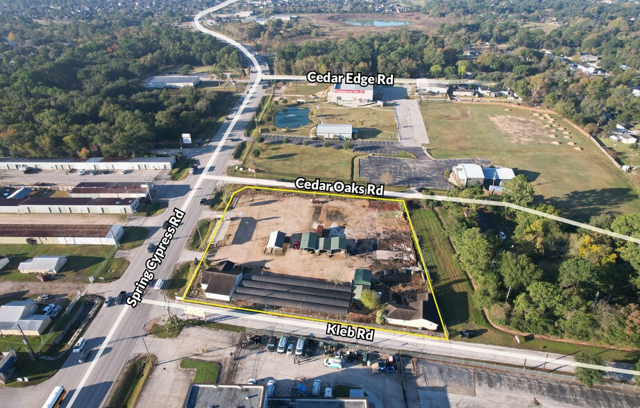 7644 Spring Cypress Rd, Spring, TX à vendre - Aérien - Image 3 de 8