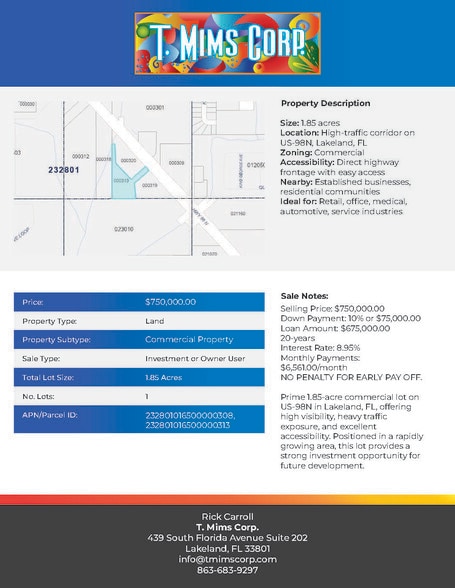 2820 US Highway 98 Hwy, Lakeland, FL à vendre - Photo du bâtiment - Image 3 de 9