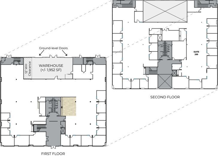 163 Technology Dr, Irvine, CA à louer Plan d’étage- Image 1 de 1