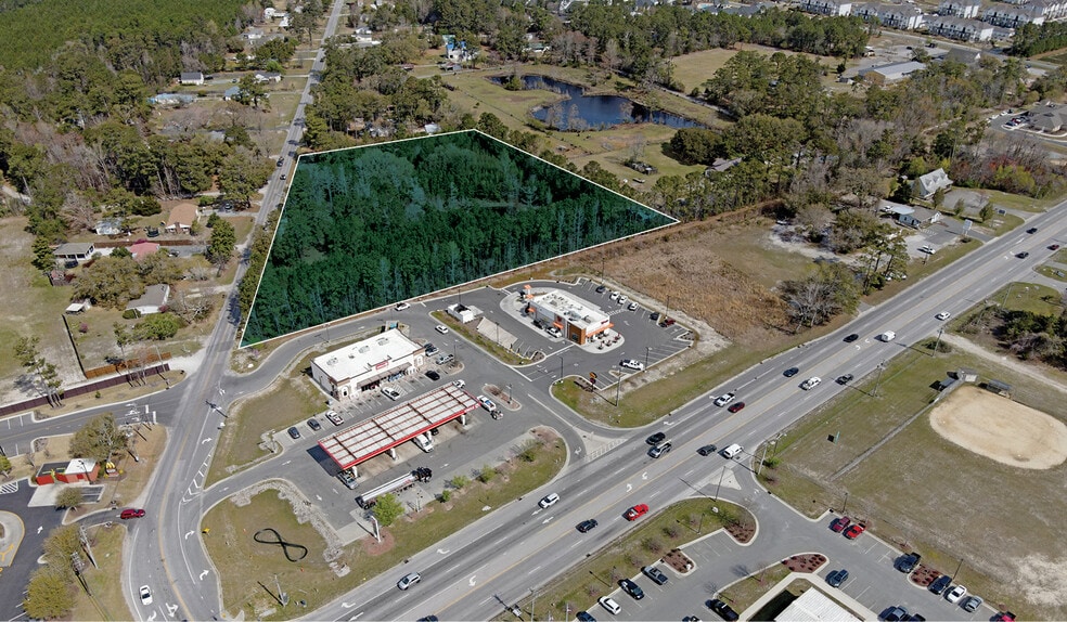 126-188 Hoover Rd, Hampstead, NC à vendre - Aérien - Image 2 de 5