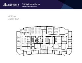 3 Cityplace Dr, Creve Coeur, MO for lease Site Plan- Image 1 of 1