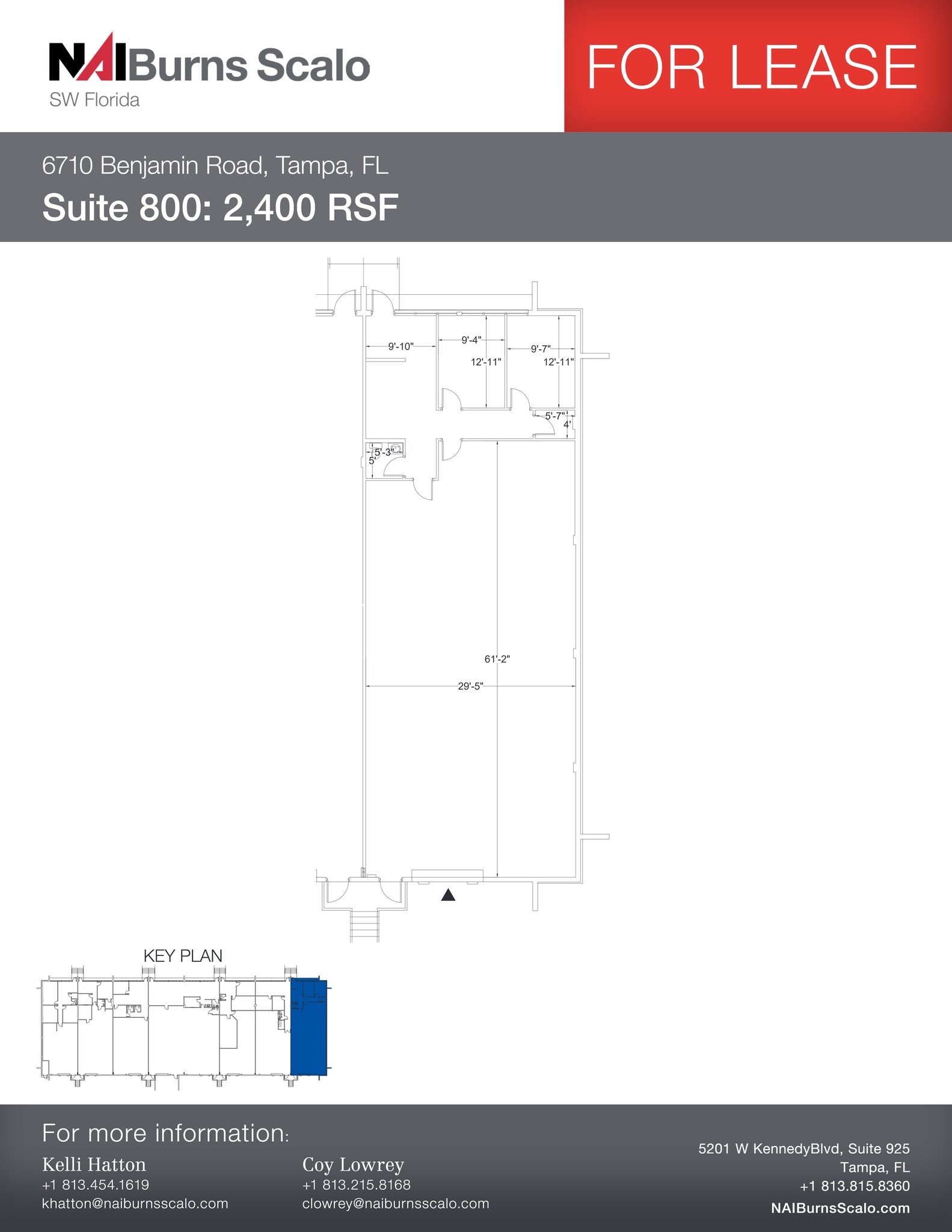 6706 Benjamin Rd, Tampa, FL à louer Plan de site- Image 1 de 1