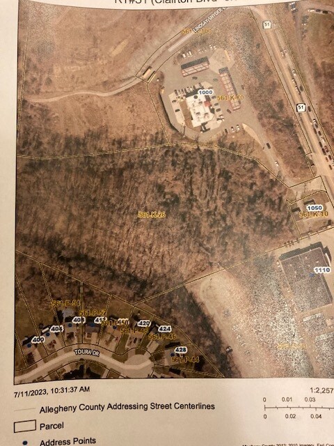 1030 Clairton (RT# 51) blvd, Pleasant Hills, PA à vendre Photo principale- Image 1 de 4