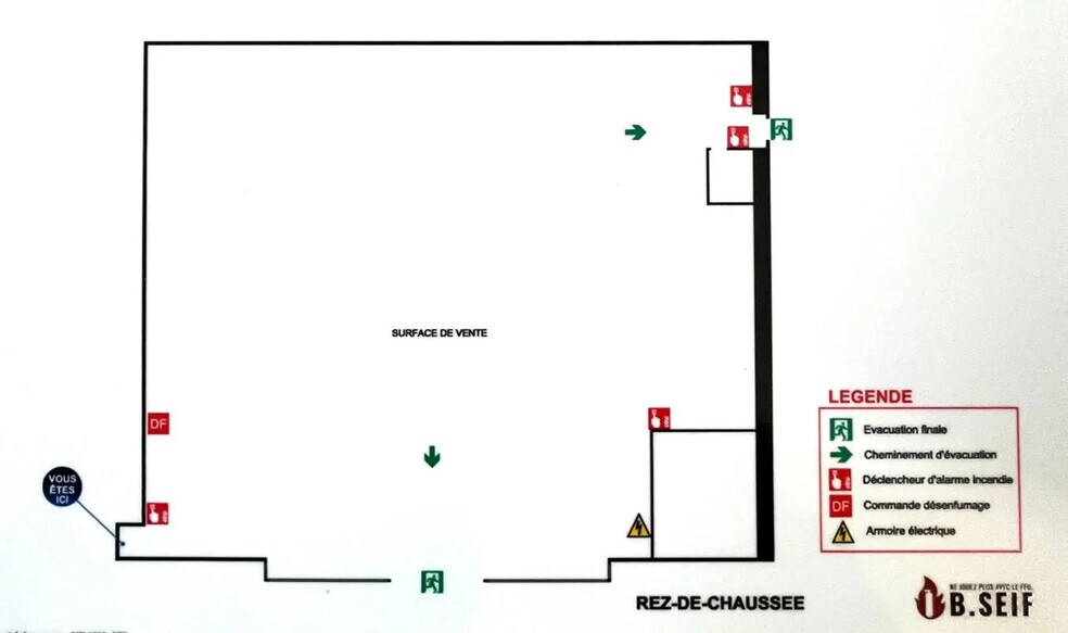 Local d'activités dans Thourotte à vendre - Plan d’étage - Image 2 de 5
