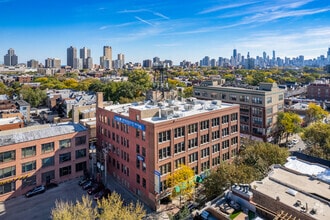 2835 N Sheffield Ave, Chicago, IL - AERIAL  map view