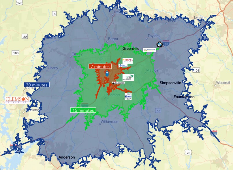 2605 Highway 153, Piedmont, SC à vendre - Photo du bâtiment - Image 2 de 7