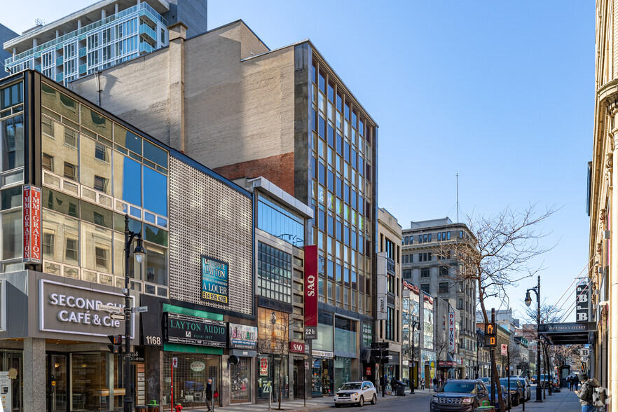 1184 Rue Sainte-Catherine O, Montréal, QC à louer - Photo du bâtiment - Image 2 de 5