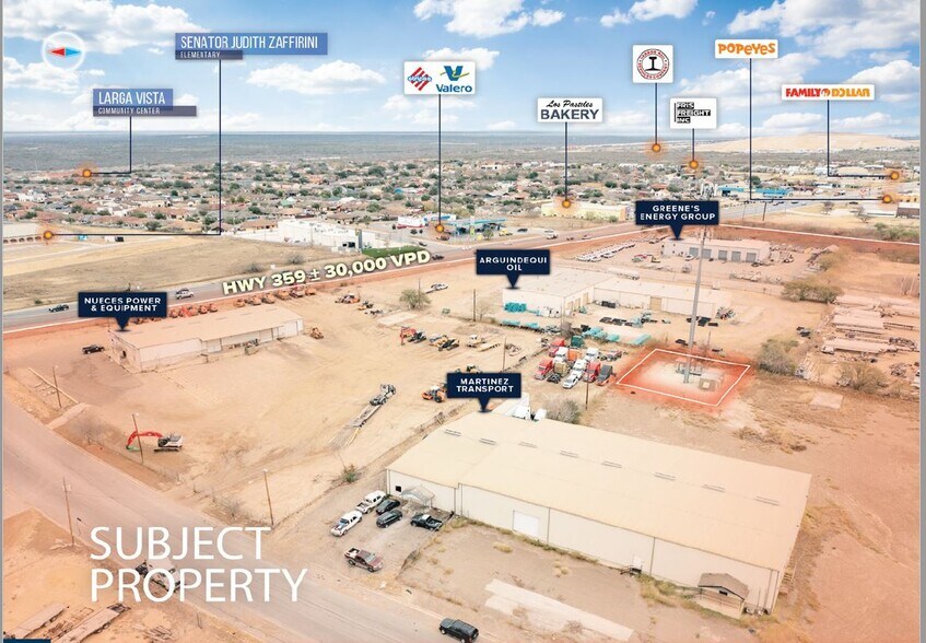 102 Oil Patch Rd, Laredo, TX à vendre - Aérien - Image 3 de 4