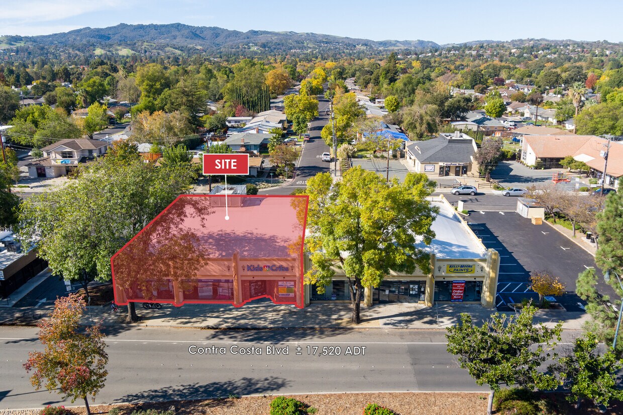1725-1745 Contra Costa Blvd, Pleasant Hill, CA for lease Building Photo- Image 1 of 10