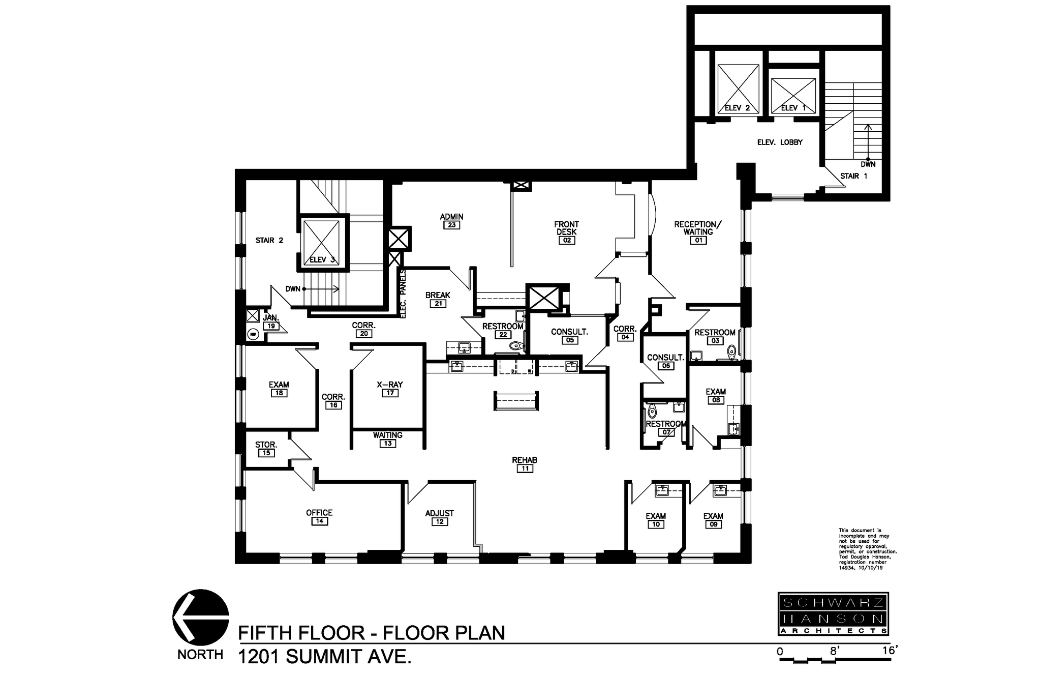 1201 Summit Ave, Fort Worth, TX for lease Floor Plan- Image 1 of 1